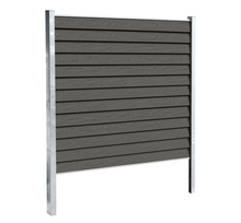Kirkedal galvaniseret hegn K2 startsæt 90 x 180 cm